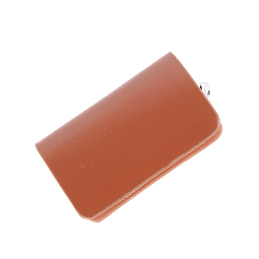 Universal Leather Flash Powder Texture Waist Hanging Zipper Wallets Key Holder Bag (No Include Key)(Brown) by buy2fix
