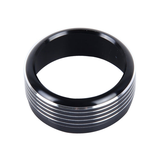 3 PCS Car Aluminum Air Conditioner Knob Case For Subaru(Black) by buy2fix