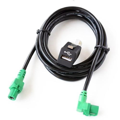 Car USB Interface + Wiring Harness for BMW 1 / 2 / 3 / 5 / 7 Series by buy2fix