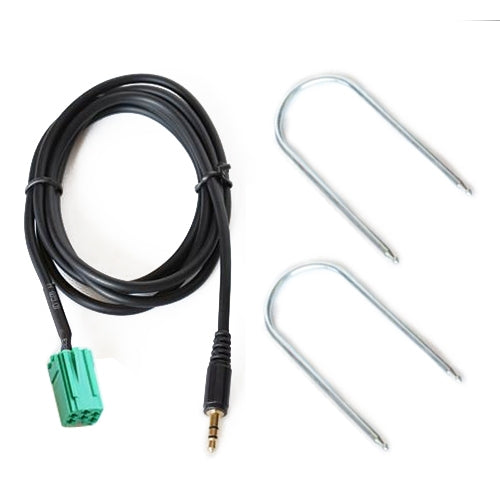 Car Audio AUX Adapter Cable + Tool for Renault by buy2fix