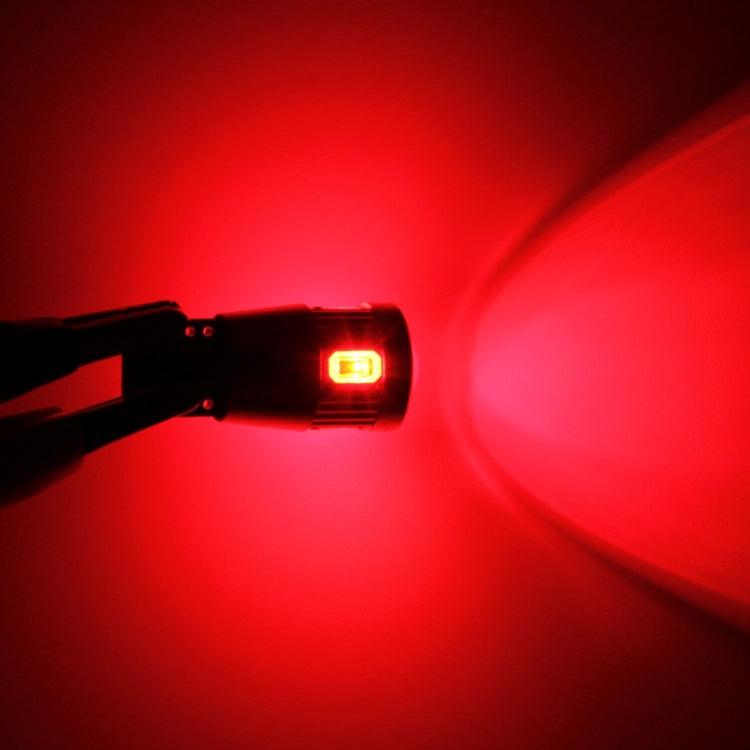 2 PCS T10 3W 6 SMD-5630 LEDs Error-Free Canbus Car Clearance Lights Lamp, DC 12V(Red Light) by buy2fix