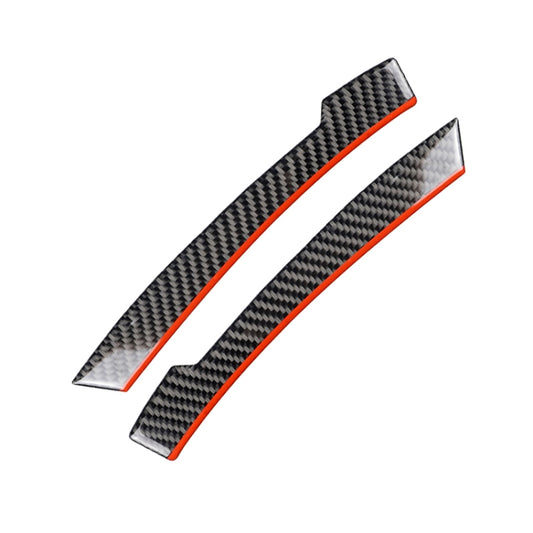 2 PCS Car Carbon Fiber Rearview Mirror Anti-collision Strip Protection Guards Trims Stickers for Mercedes-Benz by buy2fix