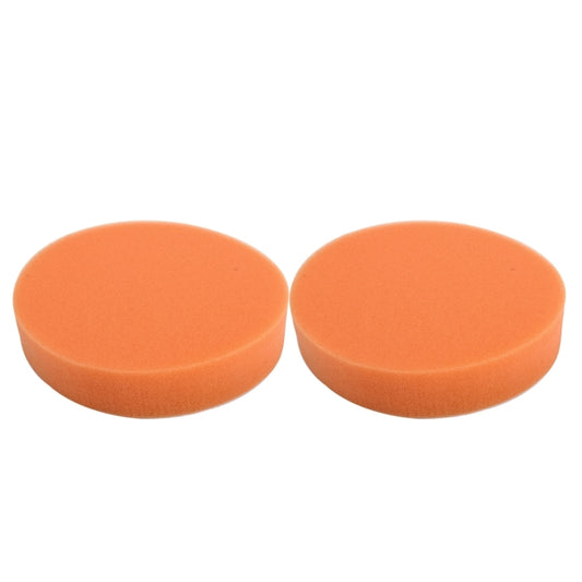 2 PCS Car Wax Sponge Round Shape Sponge High-density Waxing Sponge,Size:12.5 x 12.5cm by buy2fix