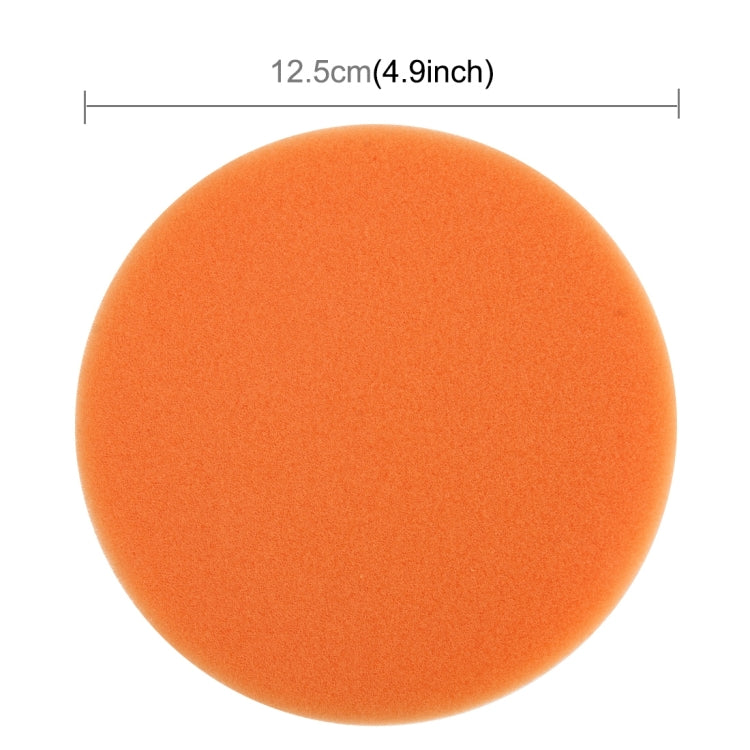 2 PCS Car Wax Sponge Round Shape Sponge High-density Waxing Sponge,Size:12.5 x 12.5cm by buy2fix