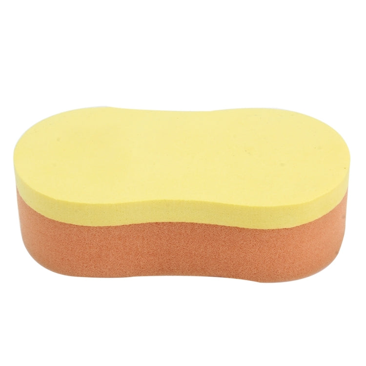 Car Wax Sponge 8- Word Shape Sponge High-density Waxing Sponge(Orange) by buy2fix