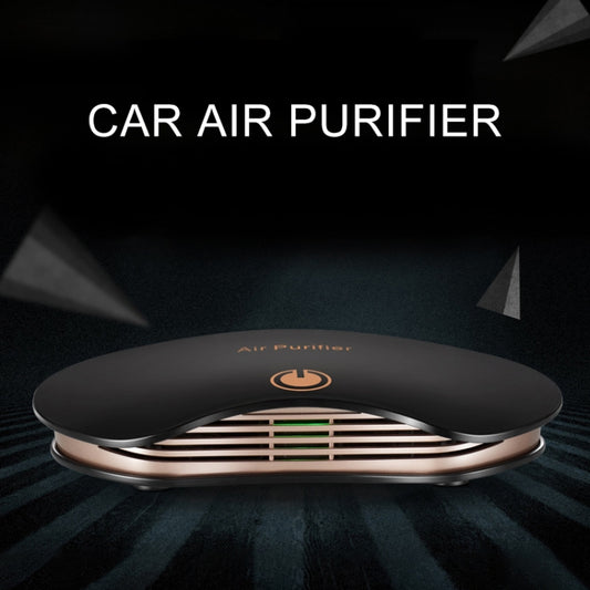 BL-001 Car / Household Smart Touch Control Air Purifier Negative Ions Air Cleaner(Black) by buy2fix