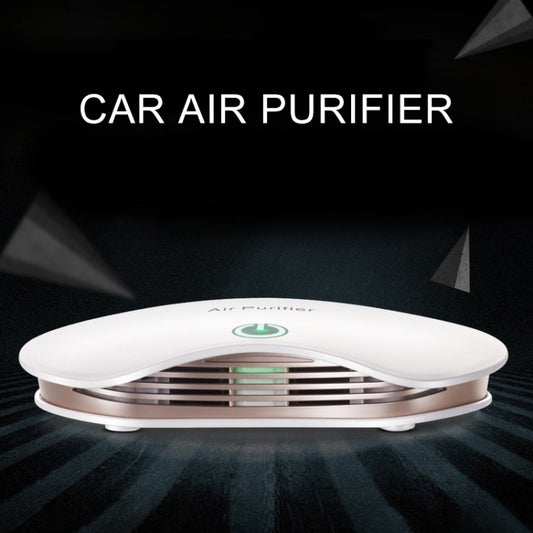 BL-001 Car / Household Smart Touch Control Air Purifier Negative Ions Air Cleaner(White) by buy2fix