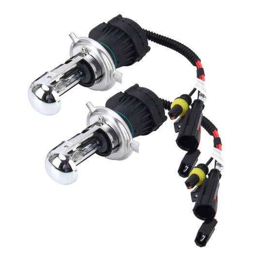 2 PCS H4 55W 6000K HID Bulbs Xenon Lights Lamps, AC 12V by buy2fix