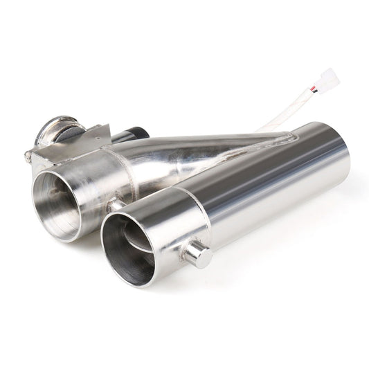 CNSPEED Y Shape 2 In 1 Car Remote Control Electric Exhaust Valve Pipe, Size: 3 inch by buy2fix