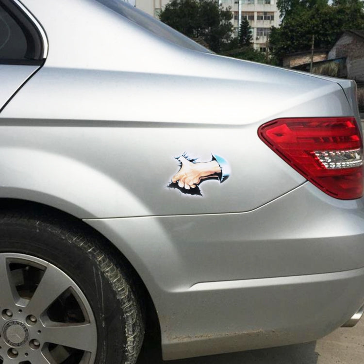 3D Characteristic Digital Simulation Car Paper Sticker by buy2fix