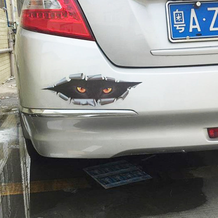 3D Characteristic Digital Simulation Horrible Style Car Paper Sticker by buy2fix