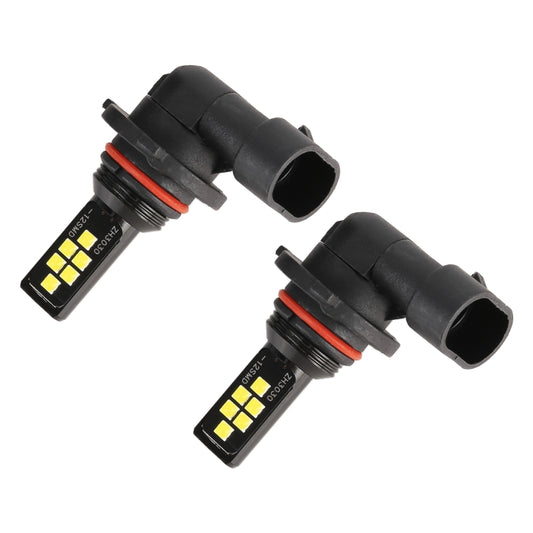 2 PCS 9006 DC9-16V / 3.5W / 6000K / 320LM Car Auto Fog Light 12LEDs SMD-ZH3030 Lamps, with Constant Current(White Light) by buy2fix