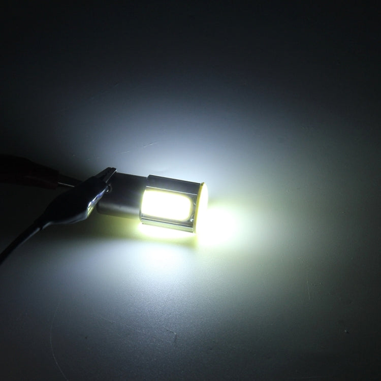 2 PCS 1156/BA15S 5W 6000K 350lm 4 COB LEDs Canbus Car Brake Light Tail Light Bulb, DC 12V(White Light) by buy2fix