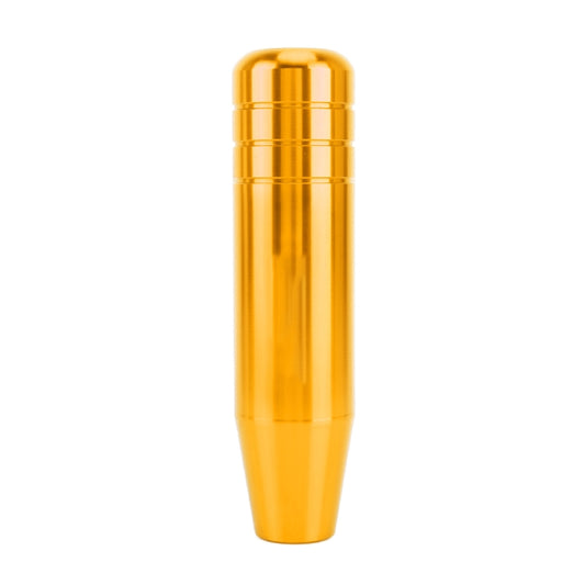 Universal Long Strip Shape Car Gear Shift Knob Modified Shifter Lever Knob, Length: 13cm(Gold) by buy2fix