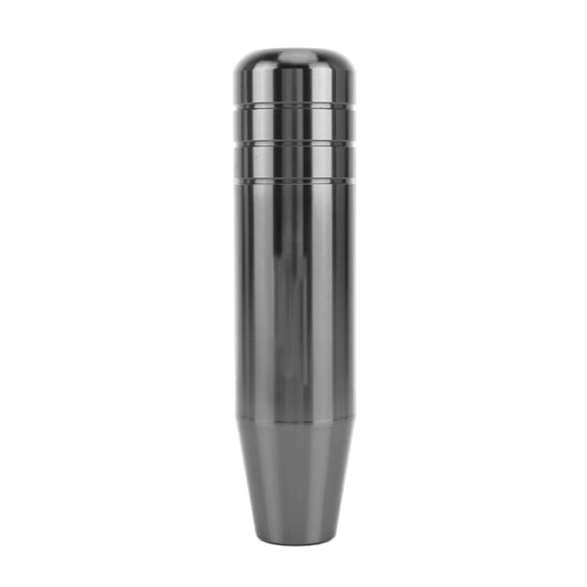 Universal Long Strip Shape Car Gear Shift Knob Modified Shifter Lever Knob, Length: 13cm(Silver Grey) by buy2fix