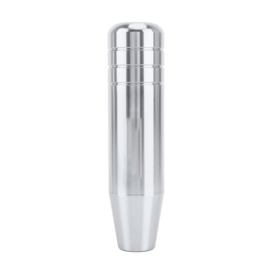 Universal Long Strip Shape Car Gear Shift Knob Modified Shifter Lever Knob, Length: 13cm(Silver) by buy2fix