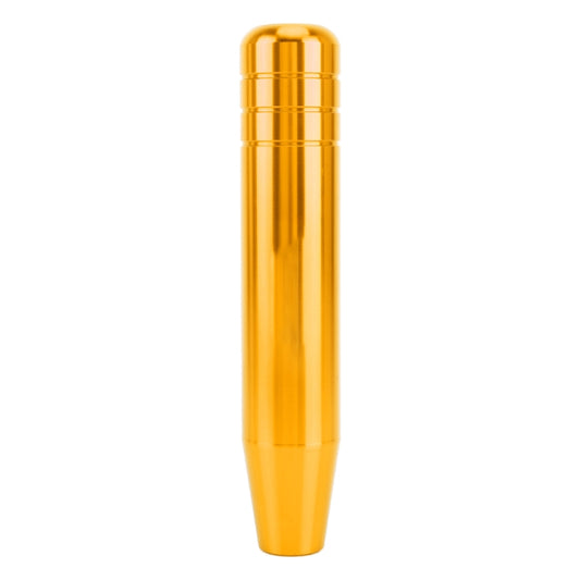 Universal Long Strip Shape Car Gear Shift Knob Modified Shifter Lever Knob, Length: 18cm(Gold) by buy2fix