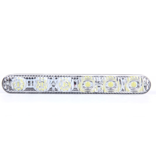 2 PCS LD-006 5730-6SMD 12W 1200LM 7000K White Light Daytime Running Light.DC 12V by buy2fix