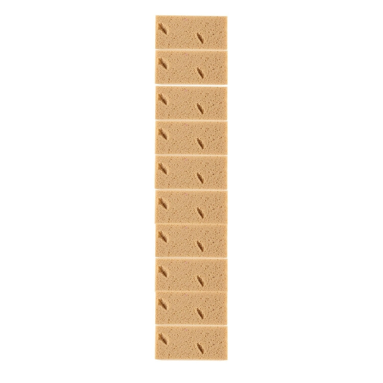 Car Care Wear-resistant Brown Soft Sponge Car Wash Cleaning Pad((Khaki) by buy2fix