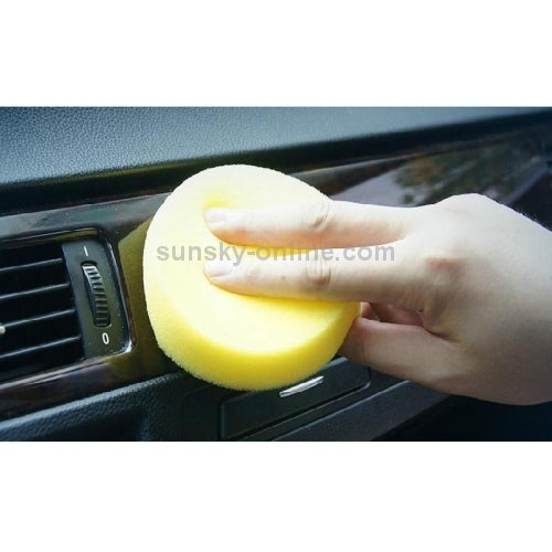 10 PCS Household Cleaning Sponge Car Sponge Ball Car Wash Sponge,Size:10 x 10 x 2cm by buy2fix