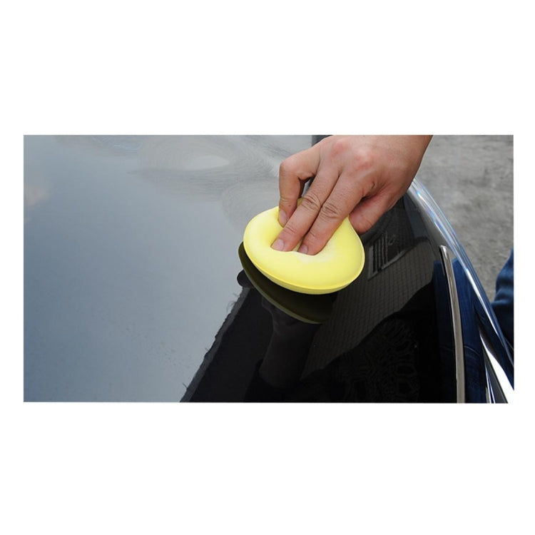 10 PCS Household Cleaning Sponge Car Sponge Ball Car Wash Sponge,Size:9.6 x 9.6 x 2.5cm by buy2fix