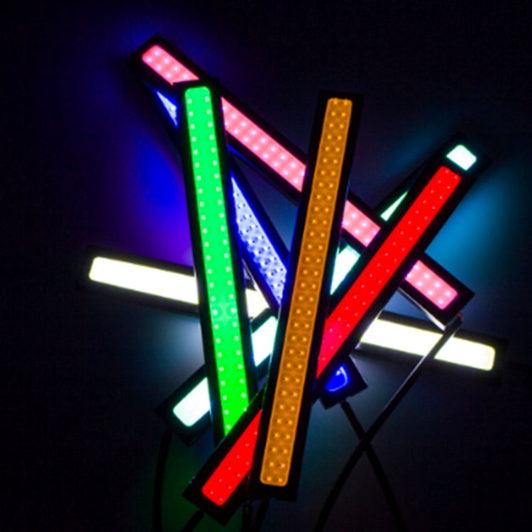 2 PCS 6W 400 LM 6000K DRL COB White Light Bar Car Light Source Waterproof Daytime Running Lights, DC 12V by buy2fix