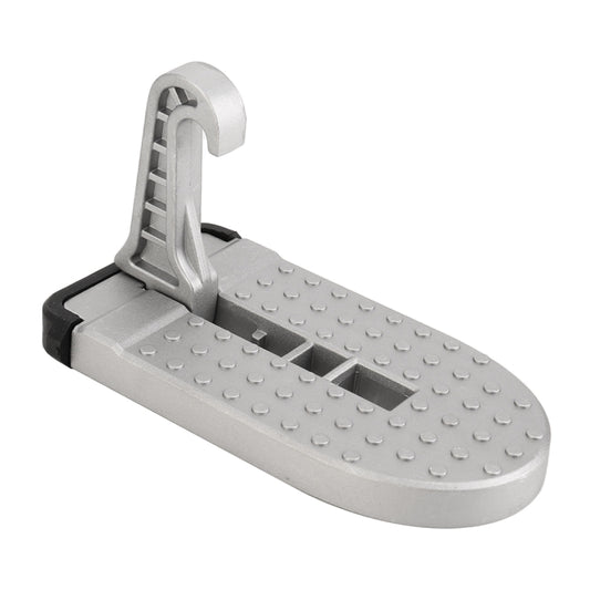 Multi-function Car Door Sill Step Pedals Pads (Silver) by buy2fix