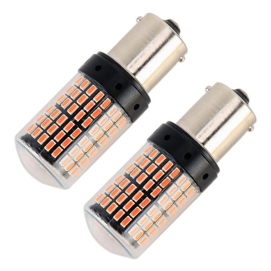 2 PCS 1156 / BAU15S DC12V / 18W / 1080LM Car Auto Turn Lights with SMD-3014 Lamps (Red Light) by buy2fix