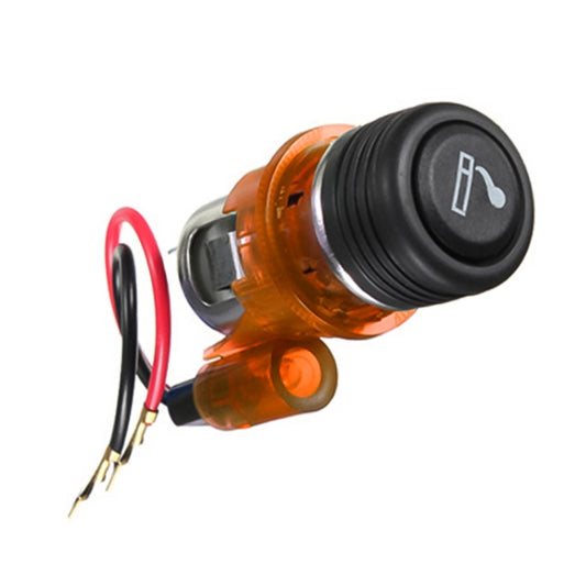 Car 10A 12V European Standard Cigarette Lighter Full Assembly with Light (Orange) by buy2fix