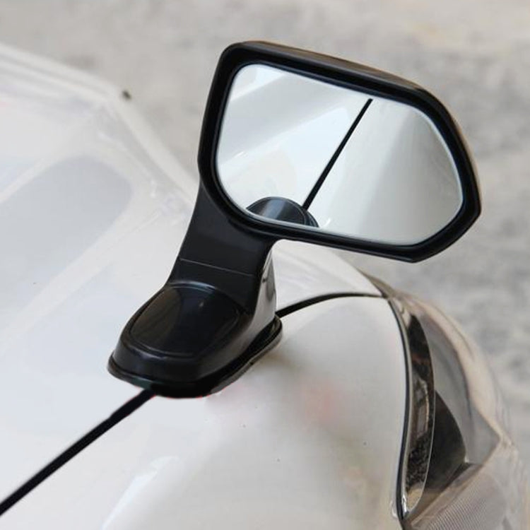 3R-105R 360 Degree Rotatable Right Side Assistant Mirror for Auto Car(Black) by 3R