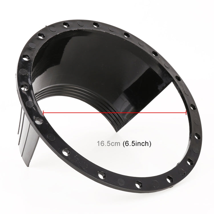 2 PCS 6.5 inch Car Auto Loudspeaker Plastic Waterproof Cover with Protective Cushion Pad, Inner Diameter: 14.5cm by buy2fix