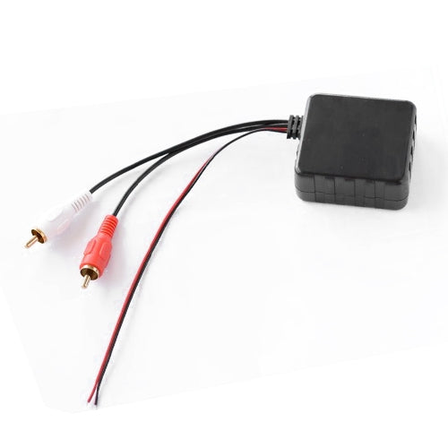 Universal Car Wireless Bluetooth Module 2RCA Lotus Male AUX Audio Adapter Cable by buy2fix