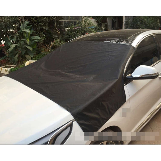 Magnetic Car Front Windshield Car Snow Block / Frost Block Cover Winter Car Snow Shield Cover Auto Front Windscreen / Rain / Frost / Sunshade Auto Snow Shield, Size: 210 x 120cm by buy2fix