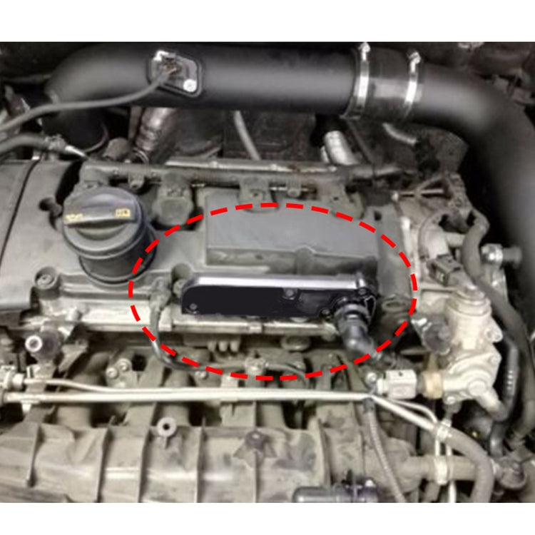 Modified Forged PCV Care Board Kit PCV Delete Plate for Audi / Volkswagen Golf PCV Vacuum Adapter by buy2fix