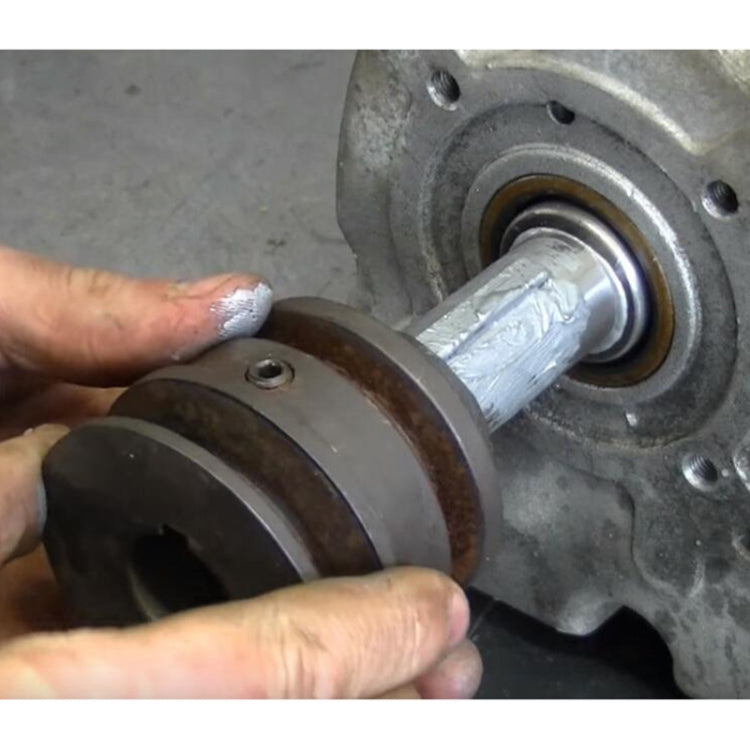 1 inch to 9/ 8 inch Gas Engine Pulley Crank Shaft Sleeve Adapter Predator with 1/4 inch Keystock by buy2fix