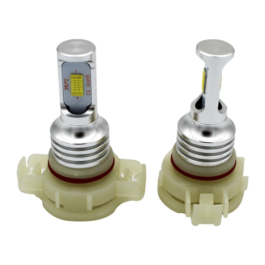 2 PCS H16(EU) 72W 1000LM 6000-6500K Super Bright White Light Car Fog LED Bulbs, DC 12-24V(Yellow Light) by buy2fix