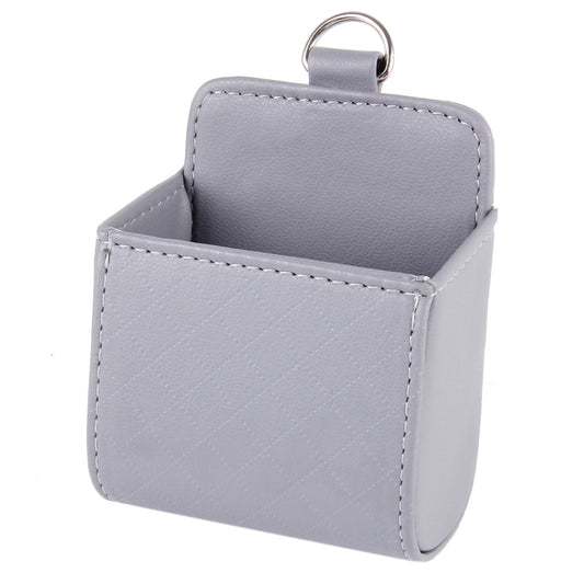 Car Air Vent Mobile Cellphone Pocket Bag Pouch Box Storage Organizer Carrying Case(Grey) by buy2fix