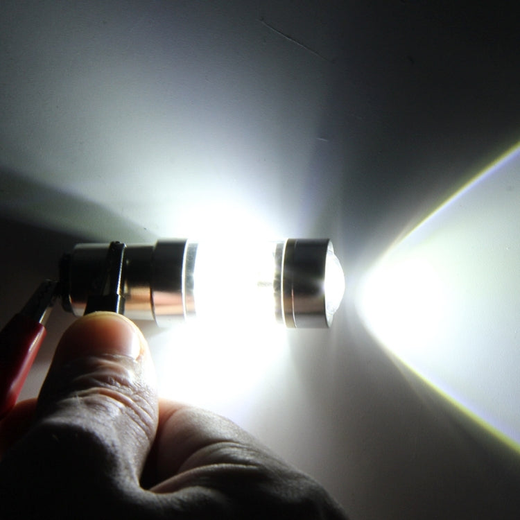 2 PCS 1157/BAY15D 30W 350 LM 6000K White Light 6 LED Canbus Car Brake Light Bulb, DC 12V by buy2fix