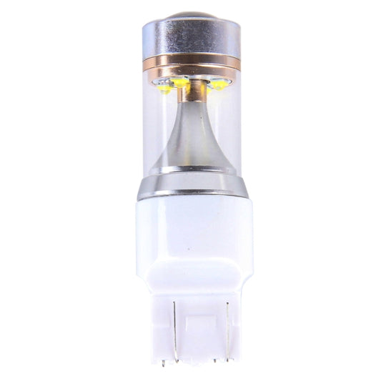 2 PCS T20/7443 350 LM 6000K Dual Wires 30W White Light 6 LED Canbus Car Brake Light Bulb, DC 12V by buy2fix