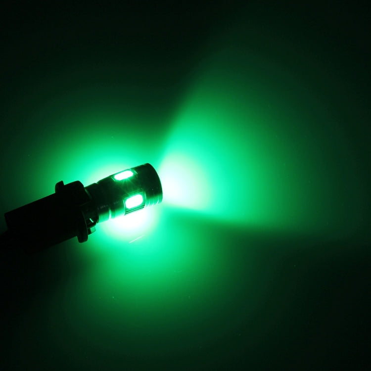 2PCS T10 3W 6 SMD 5630 LED Error-Free Canbus Car Clearance Lights Lamp, DC 12V(Green Light) by buy2fix