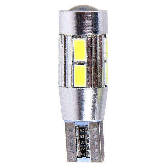 2 PCS T10 6W White Light 10 SMD 5630 LED Error-Free Canbus Car Clearance Lights Lamp, DC 12V by buy2fix