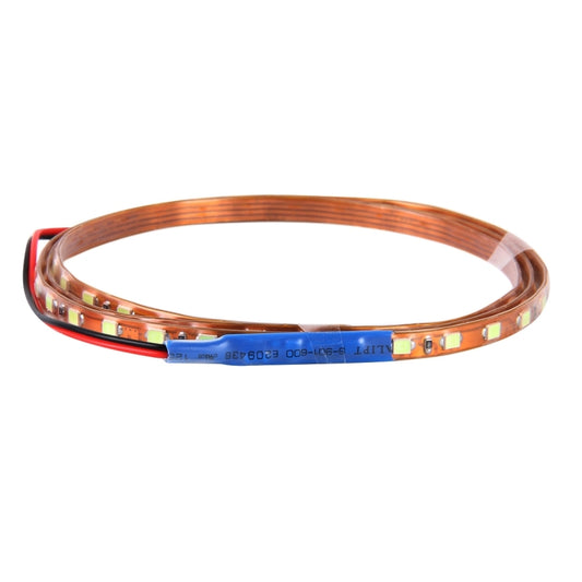 5 PCS Flow Style 45 LED 3528 SMD Waterproof Flexible Car Strip Light for Car Decoration, DC 12V, Length: 90cm(Ice Blue Light) by buy2fix