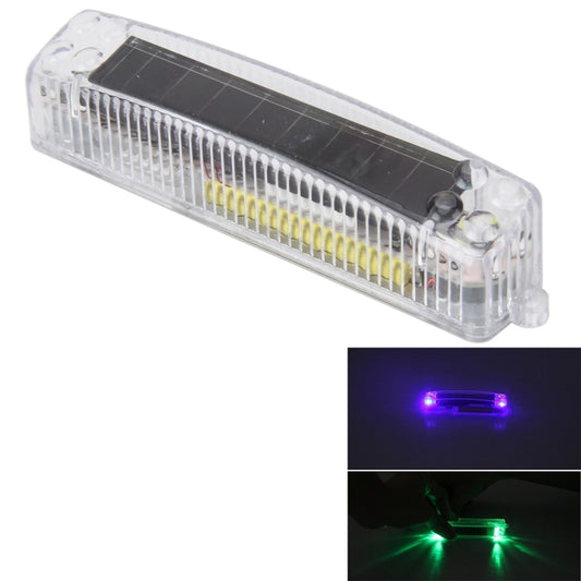Solar Multi-function Colorful Network Light Caution Light Flashing Lights Car Warning Strobe Flash light Car in The Network Decorative Knight Lights by buy2fix