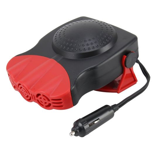 DC 12V 150W Cold and Warm Dual Use Three Outlet Car Auto Electronic Heater Fan Windshield Defroster Demister(Red) by buy2fix