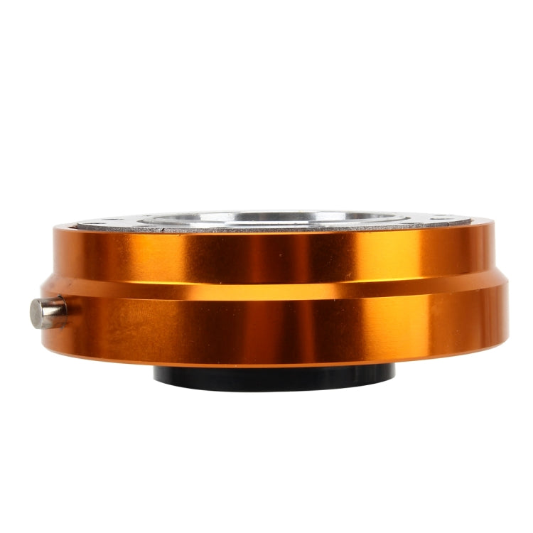 Universal Billet Aluminum Thin Version Auto Steering Wheel Quick Release Kit with Security Lock for Modified and Racing Car by buy2fix