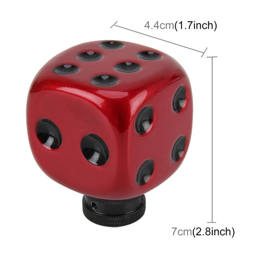 Universal Dice Shape Car Gear Shift Knob Modified Car Gear Shift Knob Auto Transmission Shift Lever Knob Gear Knobs by buy2fix
