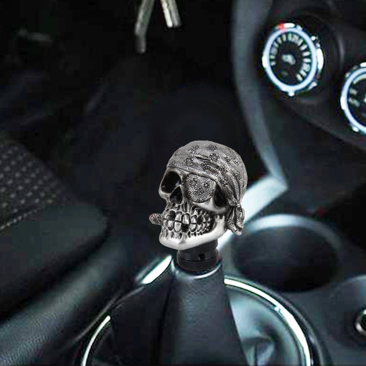 Universal Skull Car Gear Shift Knob Modified Car Gear Shift Knob Auto Transmission Shift Lever Knob Gear Knobs by buy2fix