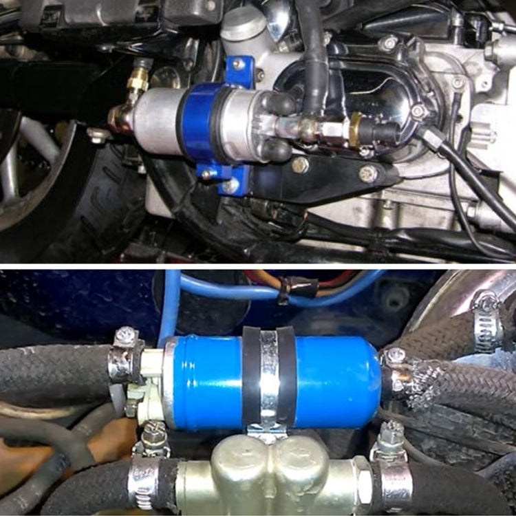 Car 140L/H High Flow In-Line Injection Fuel Pump External Electric Fuel Pump Flow 0580464038 for Mercedes-Benz / Renault / Peugeot / Opel / BMW / Citroen(Blue) by buy2fix