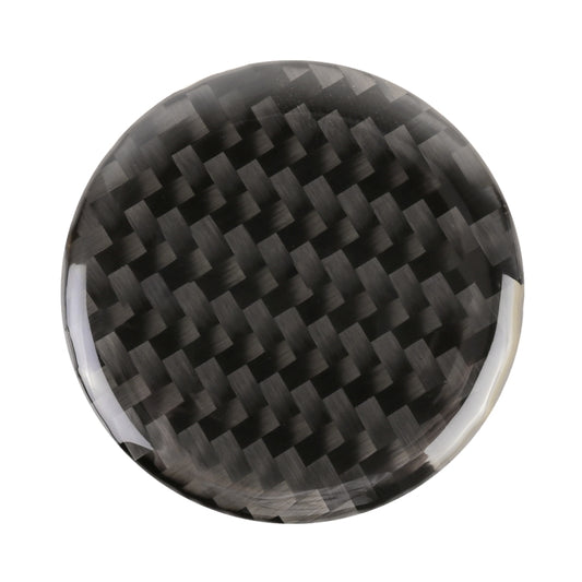 Car Water Cup Rotate Button Panel Carbon Fiber Decorative Sticker for Jeep Grand Cherokee 2014-2018 by buy2fix