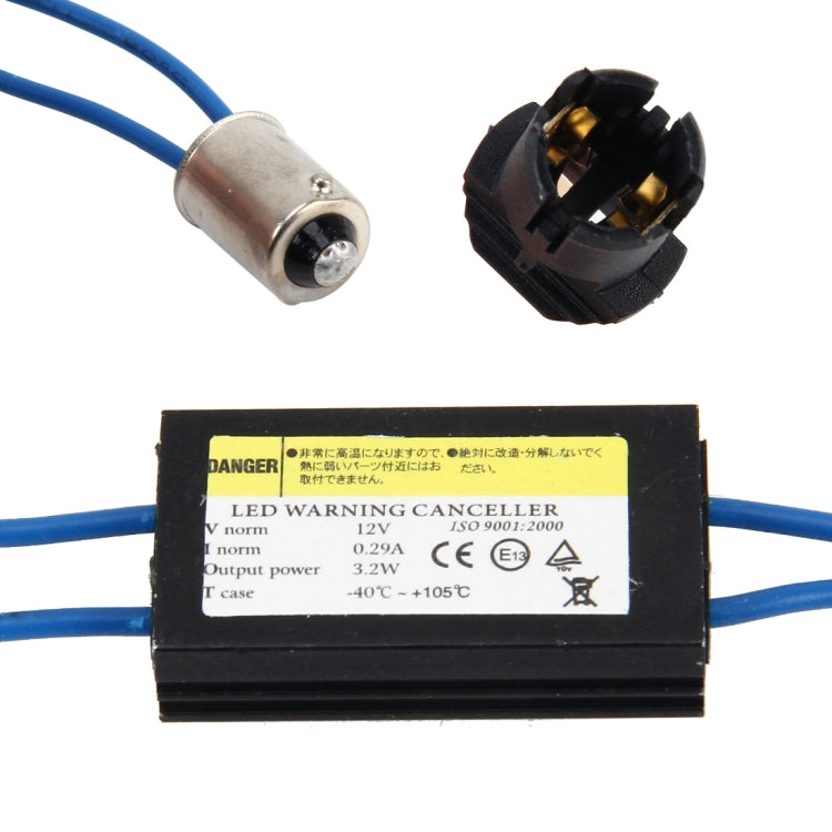 2 PCS BA9S Universal Car Auto Canbus Warning Error-free Decoder Adapter Car Canbus Error Canceller by buy2fix